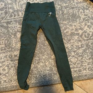 Green Gymshark Leggings